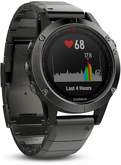 fenix 5 sapphire with metal band