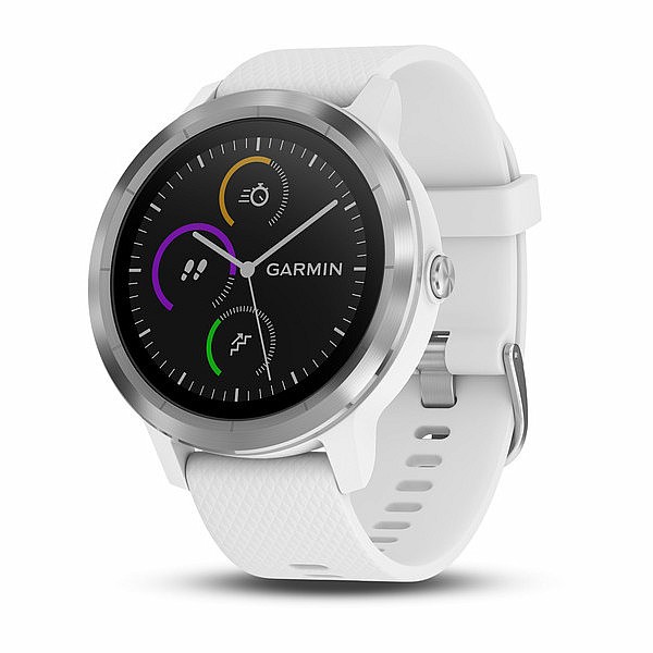 garmin vivoactive 3 white with silver