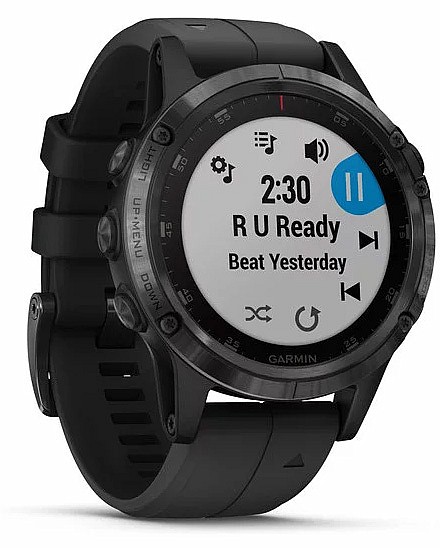 fenix 5 plus sapphire black with black band